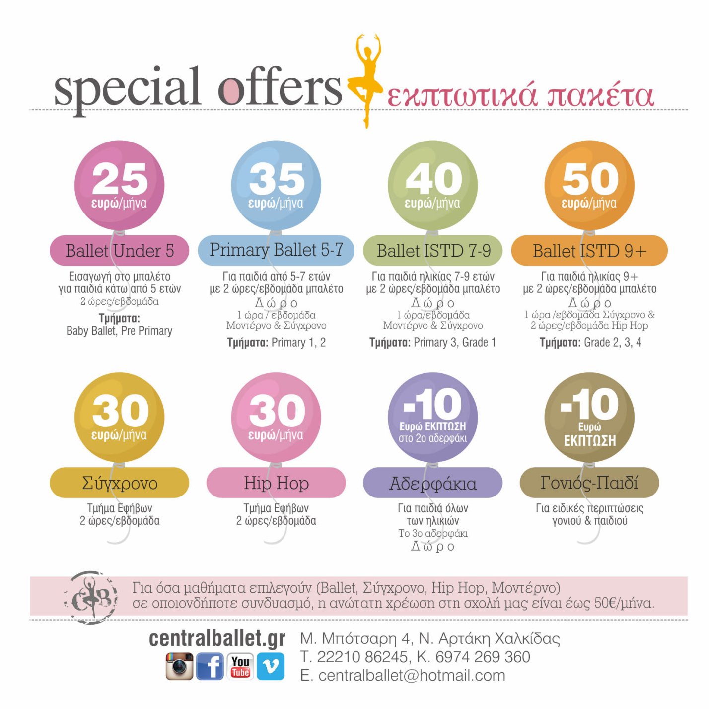 2020-2021 Special Offers - Προσφορές !!!