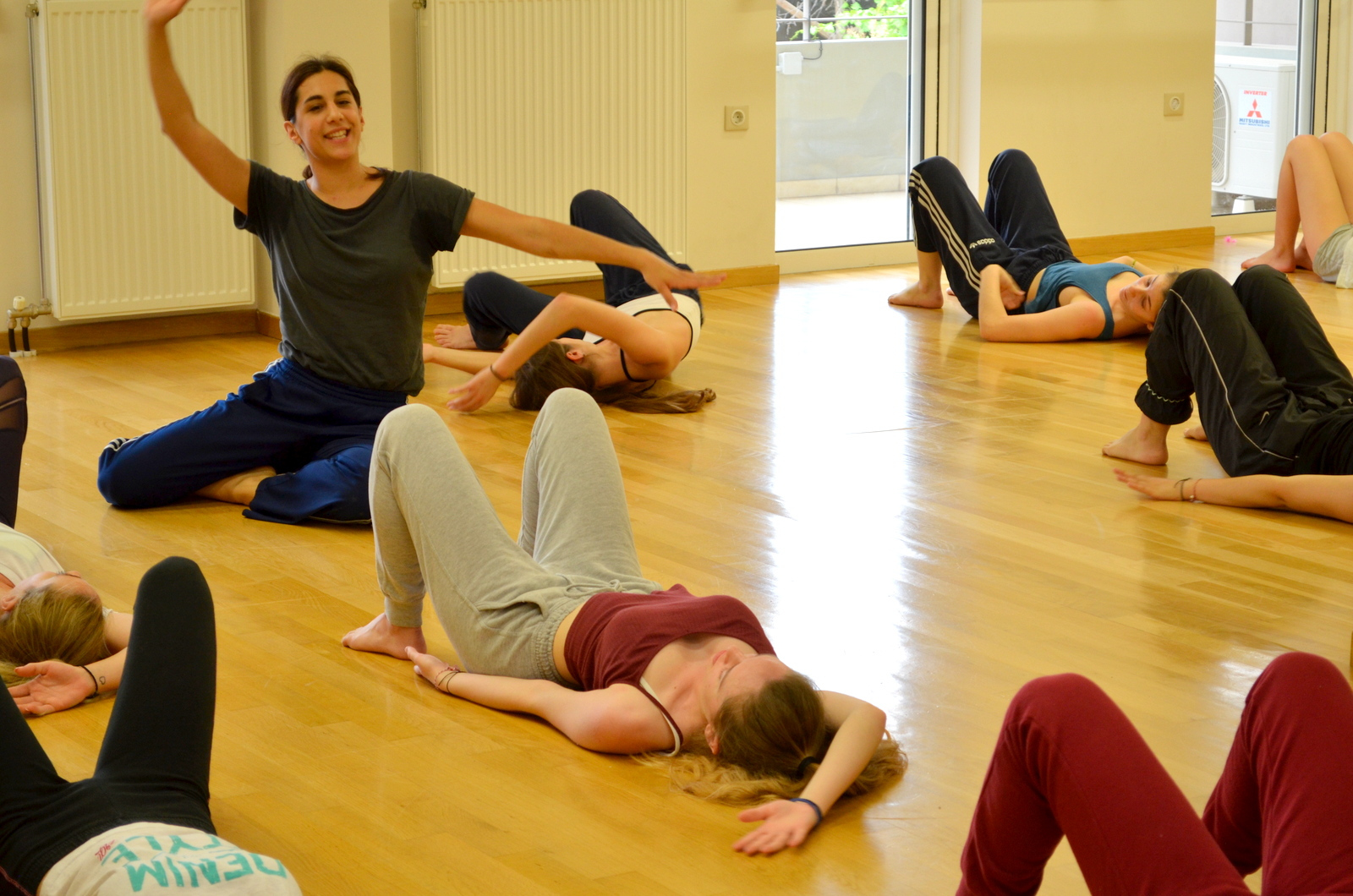 Contemporary dance workshop @CentralBallet with Zoi Efstathiou 05.05.2018 #1